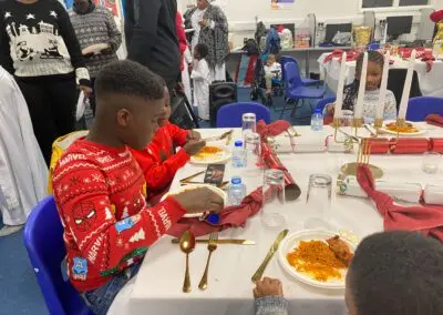 Dew of Blessing church Christmas party December 22